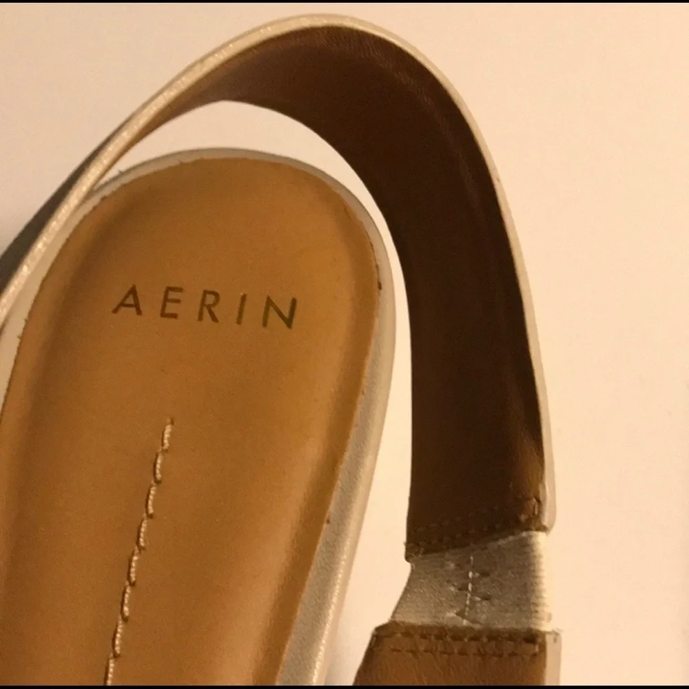 Aerin snakeskin leather
